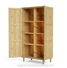 Scandic Oak Wardrobe